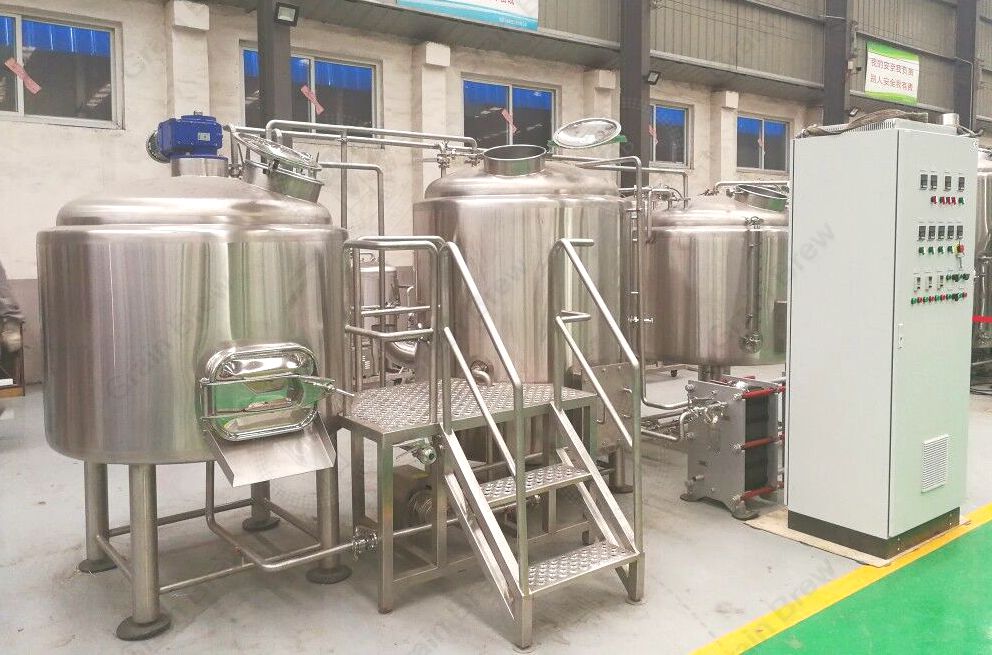 800L Beer Manufacturing Machine Brewhouse